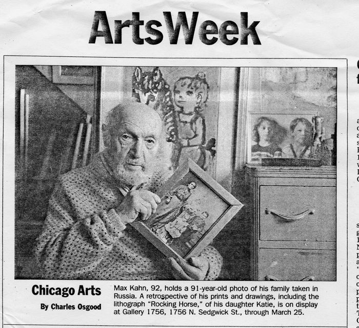 Arts Week Article